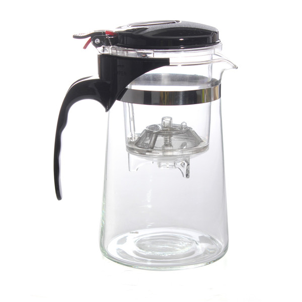 750ml heat resistant tea pot chinese teaset glass teapot -10 convenient office tea set