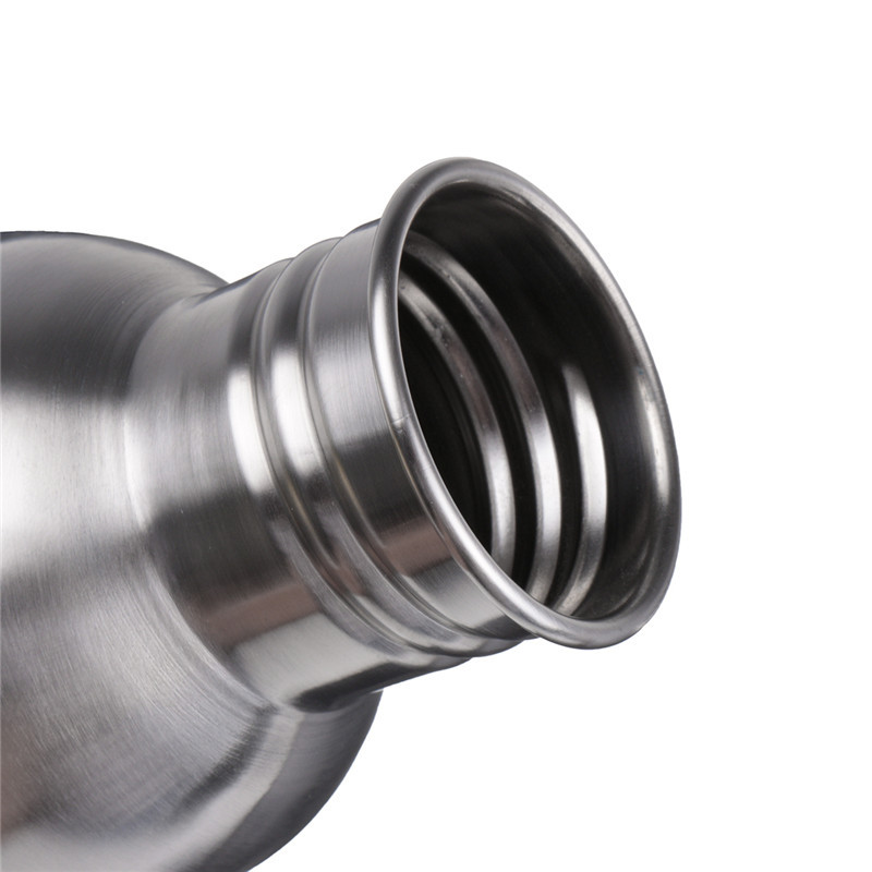 750ml stainless steel wide mouth water bottle with carry outdoor carabiner sporting water bottle water cup