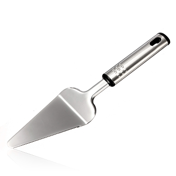 best promotion grip stainless serrated blade wedding party cake pie pastry server cutter supply new arrival
