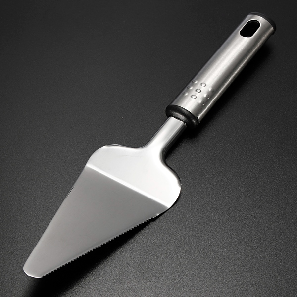 best promotion grip stainless serrated blade wedding party cake pie pastry server cutter supply new arrival