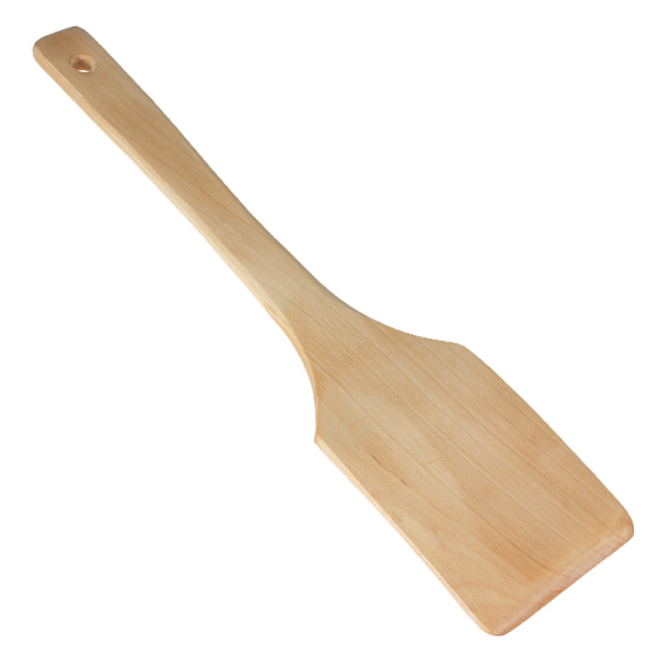 best promotion houseware tableware 6.5 inch spoon long polished wooden rice paddle ladle rice paddle scoop kitchen helper