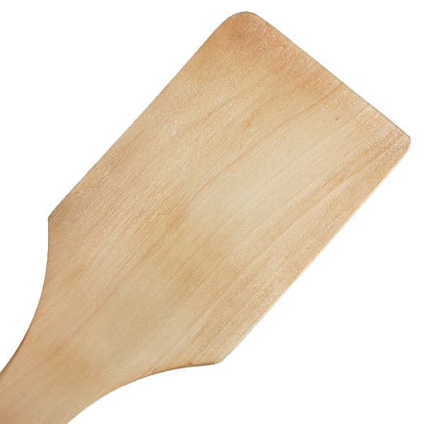 best promotion houseware tableware 6.5 inch spoon long polished wooden rice paddle ladle rice paddle scoop kitchen helper