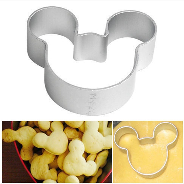 best promotion!! mickey mouse cutter sugarcraft cake decorating cookies pastry mould baking tool