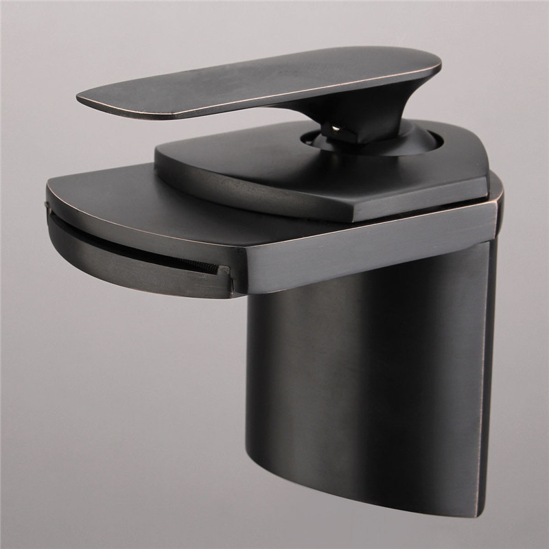 best promotion!!! modern waterfall bathroom bath kitchen basin sink mixer tap single lever faucet