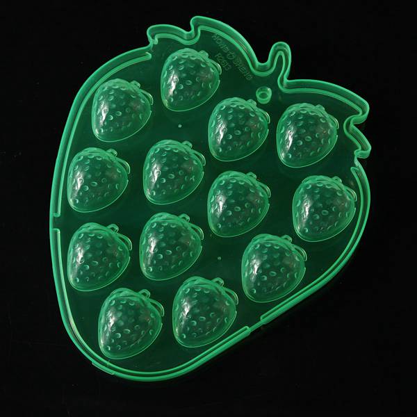 best promotion!!strawberry shaped ice cube tray mould jelly chocolate maker mold party bar drink cooking tools