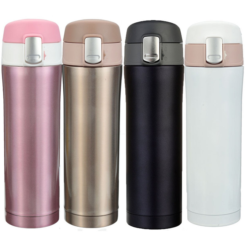 brand new 500ml travel mug office tea coffee water cup bottle stainless steel insulation cup keep and cooling 4color brand new 500ml travel mug office tea coffee water cup bottle stainless steel insulation cup keep and cooling 4color