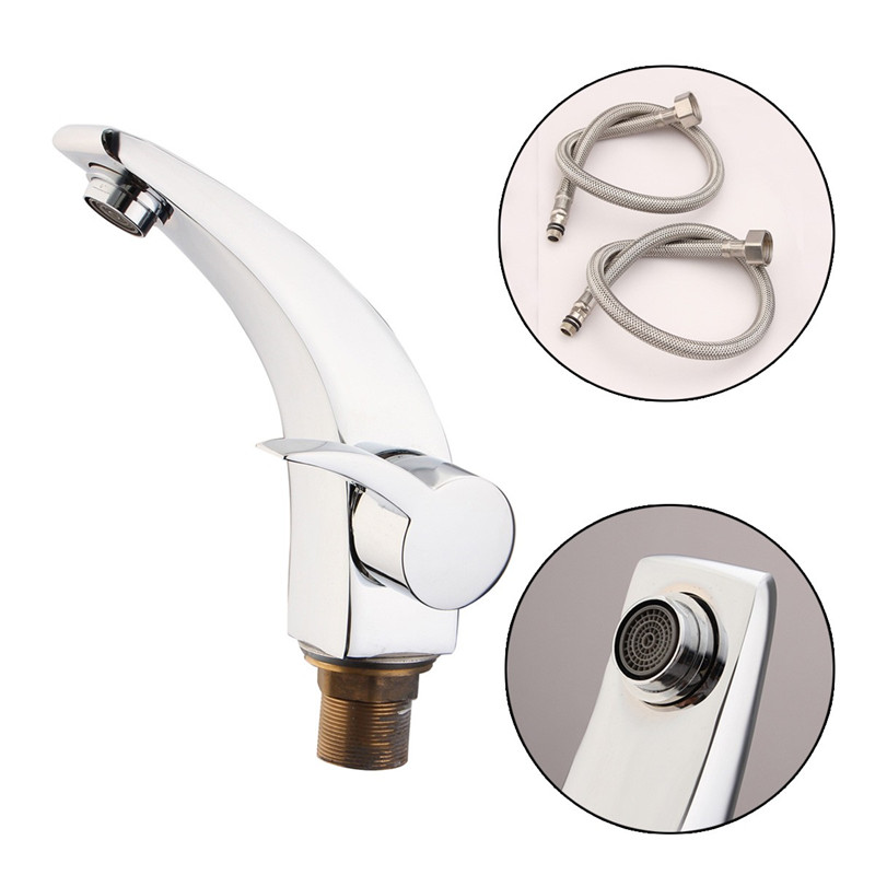 brand new and cold mixer water tap bathroom basin faucet kitchen sink bath chrome and brass led faucets