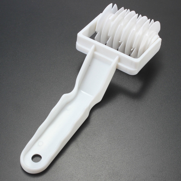 brand new baking tool small plastic cookie pie pizza dough bread pastry lattice roller cutter kitchen
