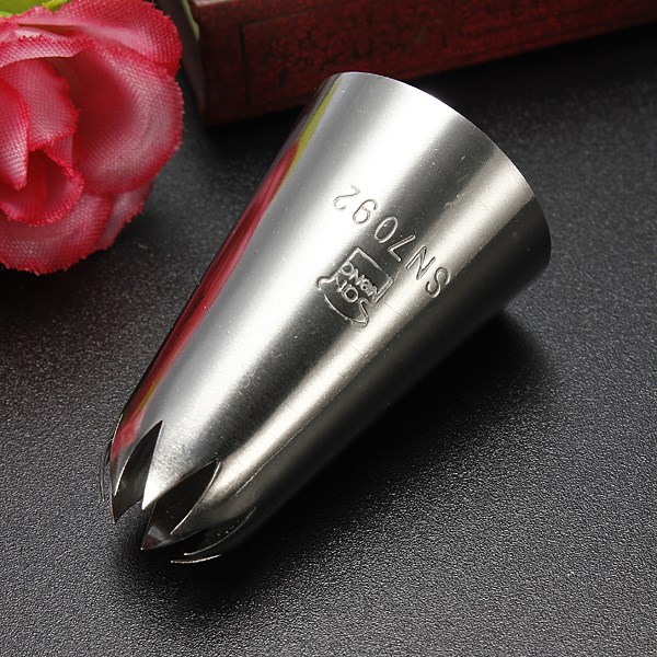 cream cake cupcake cookie paste lcing flower nozzle decoration tips kitchen tool