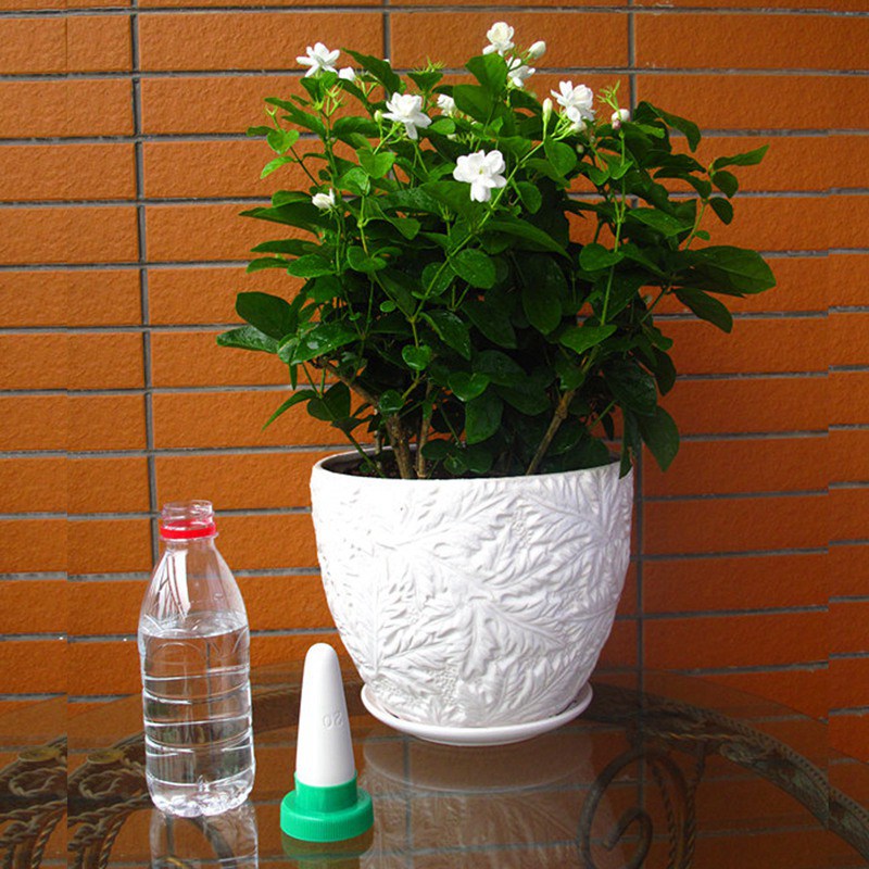 excellent quality 2pcs plant flower irrigation ceramic automatic watering bottle irrigation garden drip water spike