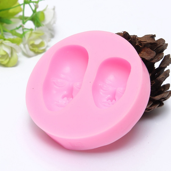 excellent quality 3d vivid human face man woman facial mold silicone chocolate decor tool new arrvial