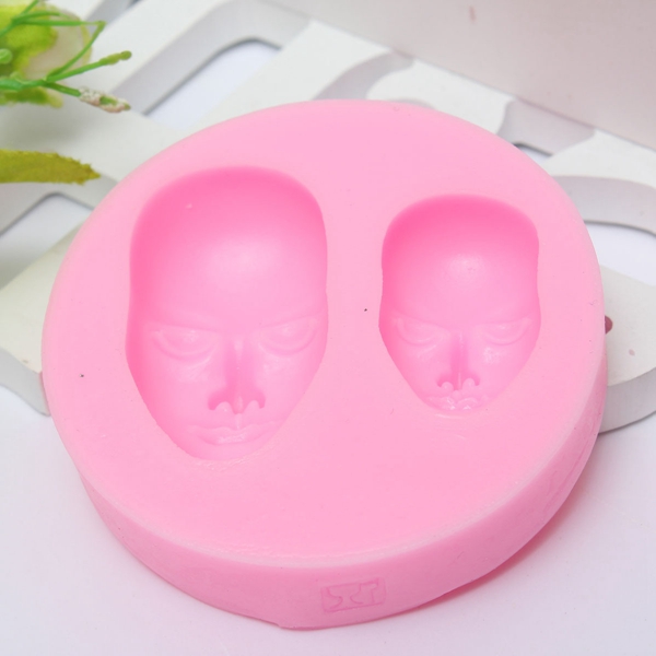 excellent quality 3d vivid human face man woman facial mold silicone chocolate decor tool new arrvial