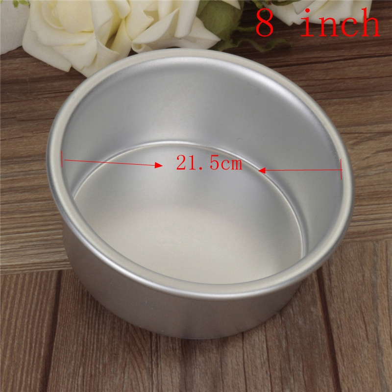 excellent quality 8 inch aluminum alloy nonstick round cake pan baking mould pan bakeware tool kitchen tools 21.5x7.5cm excellent quality 8 inch aluminum alloy nonstick round cake pan baking mould pan bakeware tool kitchen tools 21.5x7.5cm