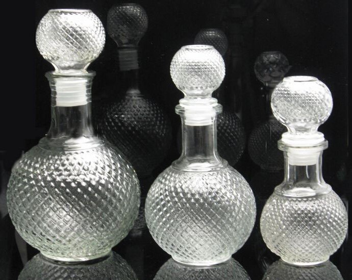 excellent quality best promotion 1000ml crystal whiskey wine s glass bottle with cap stopper drinking bar decanter