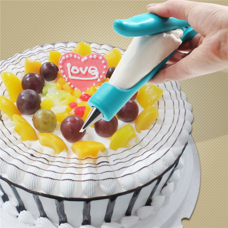 fashion pastry icing piping bag nozzle fondant cake sugar craft decorating pen set cake decorating tools kitchen accessories