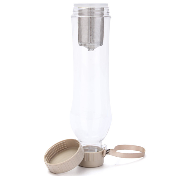 for creative home outdoor car cup plastic portable travel cup filter tea sports leak proof drinkware tea bottle 700ml