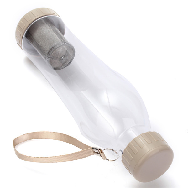 for creative home outdoor car cup plastic portable travel cup filter tea sports leak proof drinkware tea bottle 700ml