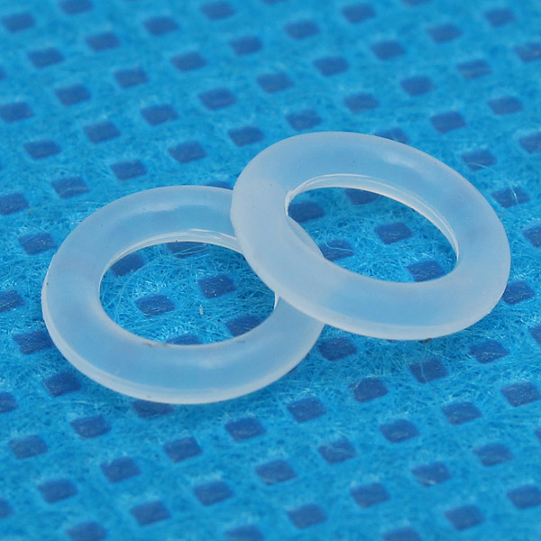 good 150pcs white silicone o ring rubber cap diameter 5mm diameter 8mm diameter 1.5mm suitable for all kinds of food machine