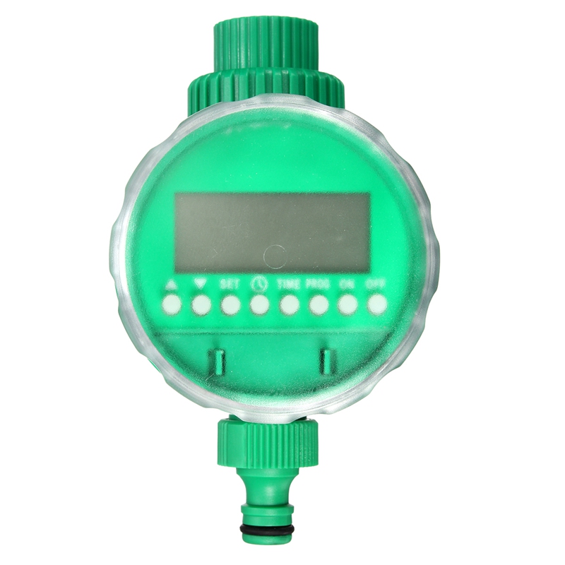 green english version lcd home digital electronic intelligence water timer garden irrigation controller water programs system