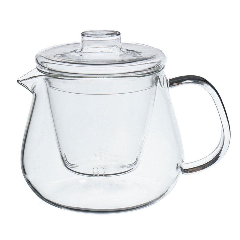 high-end 500ml heat-resisting resistan handmade clear glass teapot with infuser&lid flower convenient office tea pot kettle high-end 500ml heat-resisting resistan handmade clear glass teapot with infuser&lid flower convenient office tea pot kettle