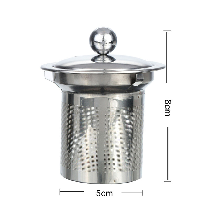 high temperature of about 350ml thick filtering strainer lid stainless steel filter glass teapot for green flower tea
