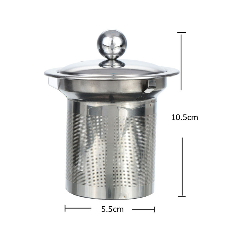 high temperature of about 750ml thick filtering strainer lid stainless steel filter glass teapot for green flower tea
