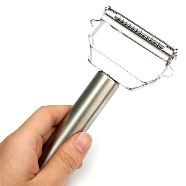 julienne peeler vegetable fruit peeler stainless steel durable razor forsharp blade zesters- professional grade shredder slicer
