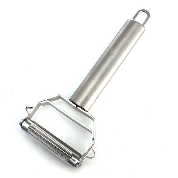 julienne peeler vegetable fruit peeler stainless steel durable razor forsharp blade zesters- professional grade shredder slicer
