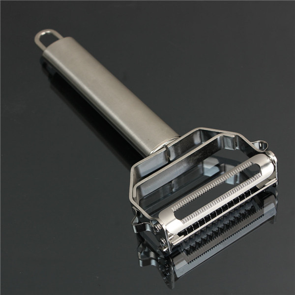 julienne peeler vegetable fruit peeler stainless steel durable razor forsharp blade zesters- professional grade shredder slicer