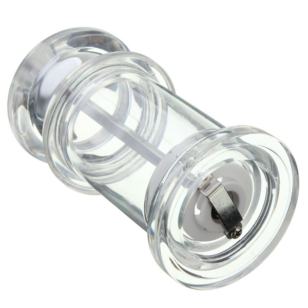 kitchen accessories 140mm acrylic manual pepper grinder salt spices mill shaker transparent grinding tool milling cutter machine
