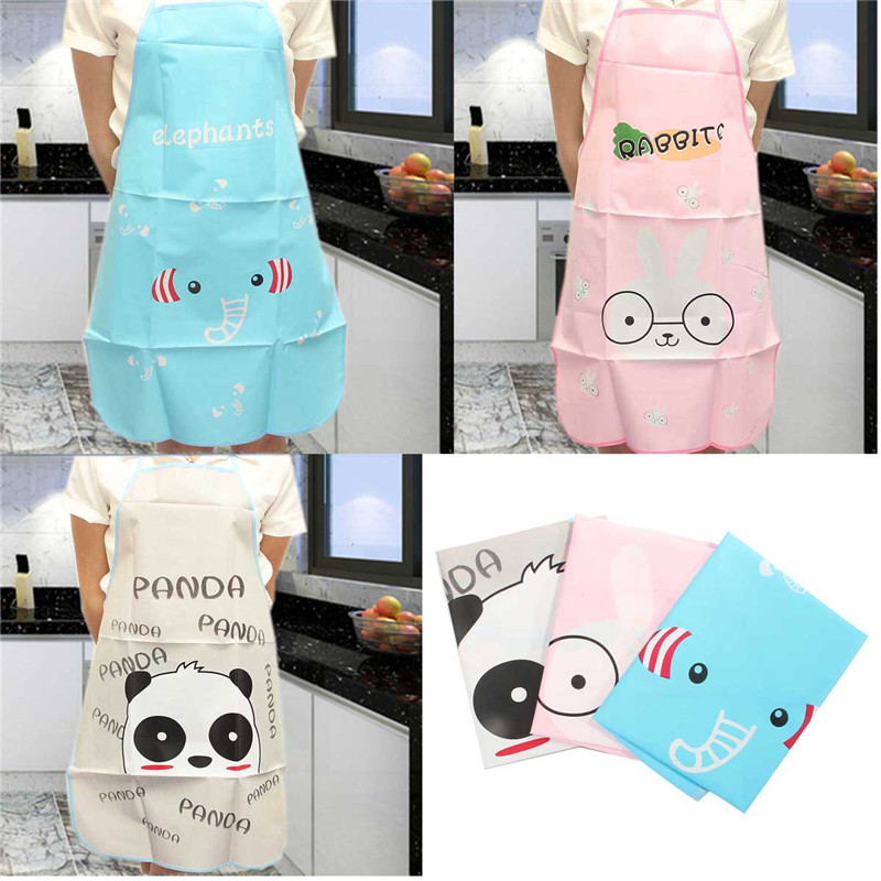 lovely cartoon apron waterproof women kitchen apron restaurant home bib cooking antifouling sleeveless aprons lovely cartoon apron waterproof women kitchen apron restaurant home bib cooking antifouling sleeveless aprons