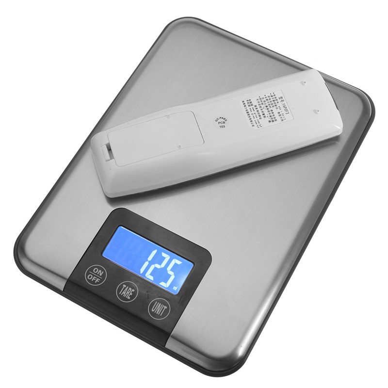 maximum capacity 15kg/15000g 1g slim stainless steel lcd digital kitchen food diet worldwide postal scale weight balance