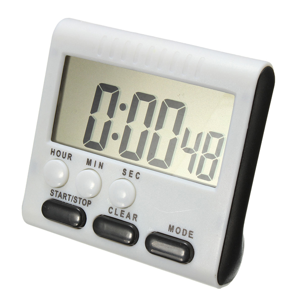 multifunctional portable digital timer countdown kitchen cooking clock loud electronic magnetic large lcd clock alarm 24 hours