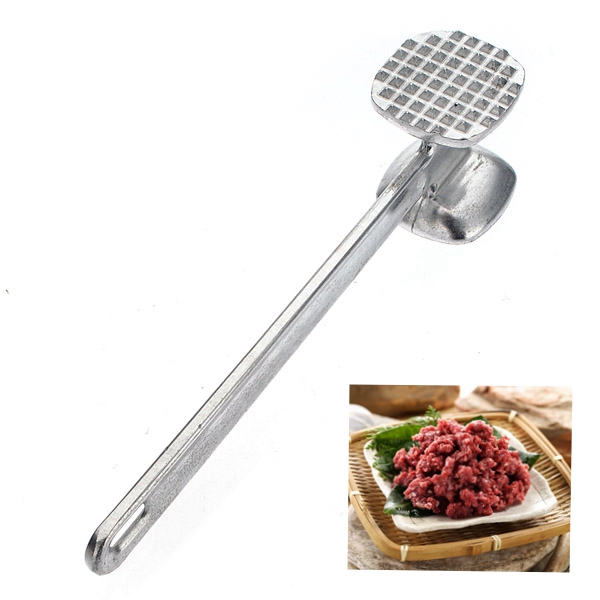 new aluminum two sided meat hammer chicken poultry bbq tenderizer beef pork mallet new aluminum two sided meat hammer chicken poultry bbq tenderizer beef pork mallet