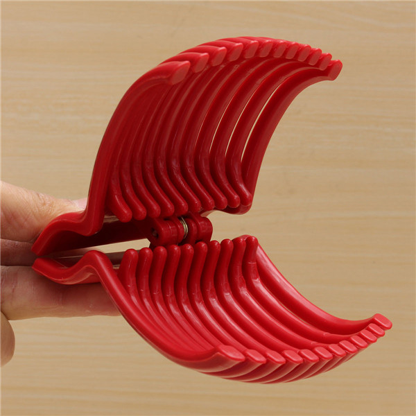 new arrival portable light and durable creative design tomato potato onion slicer vegetables fruits cutter holder kitchen tool