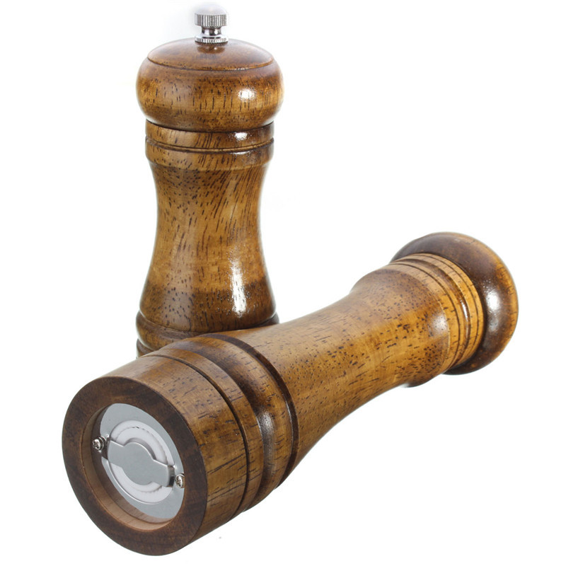 new arrival wooden pepper spice herb grinder cruet mill condiment grinding salt gourmet milling cutter kitchen tools new arrival wooden pepper spice herb grinder cruet mill condiment grinding salt gourmet milling cutter kitchen tools