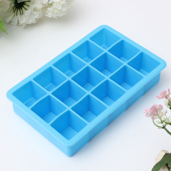 new arrvial!!! 15-cavity silicone drink ice cube pudding jelly cake chocolate mold mould tray