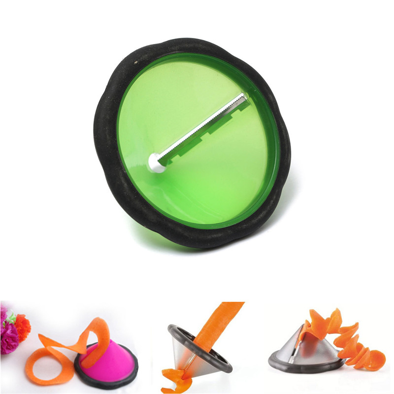 new arrvial!!! 1pc easy carrot cucumber julienne curler decorating maker vegetable fruit shredders slicers garnishing tool