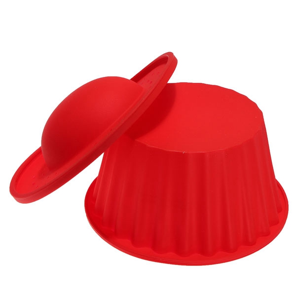 new arrvial!!!3 pake silicone big top cupcake bake set baking mold mould excellent quality