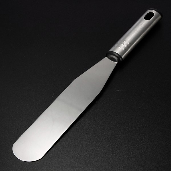 new arrvial!!! stainless steel butter scraper decorating spatula pallete flat knife decorating long utensils home kitchen tools