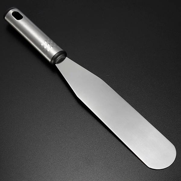 new arrvial!!! stainless steel butter scraper decorating spatula pallete flat knife decorating long utensils home kitchen tools