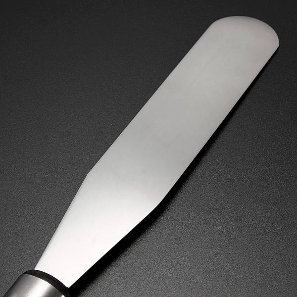 new arrvial!!! stainless steel butter scraper decorating spatula pallete flat knife decorating long utensils home kitchen tools