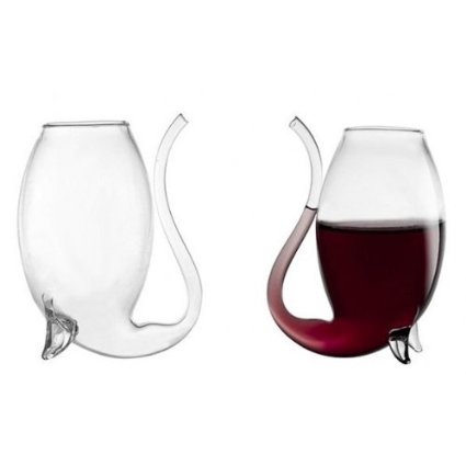 new best promotion stylish red wine glass vodka s cup whiskey glassware drinking tube mug sucking for barware
