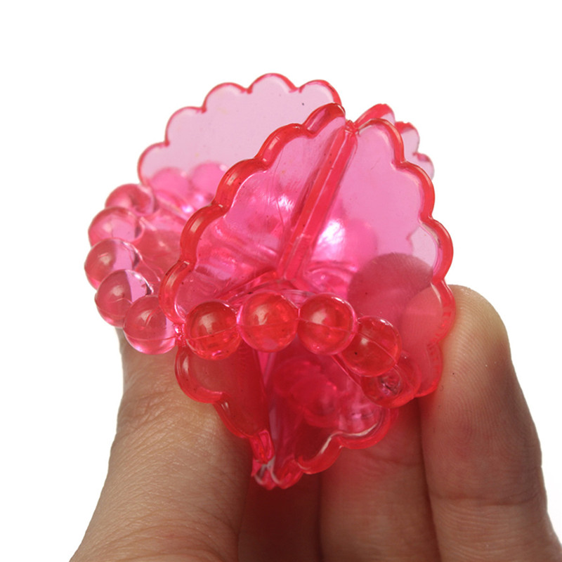 new chic multicolor transparent protective magic laundry anti winding decontamination washing clean ball protect assistant new