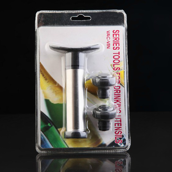 new wine bottle vacuum sealer with 2 stoppers pump saver preserver bar stoppers opener