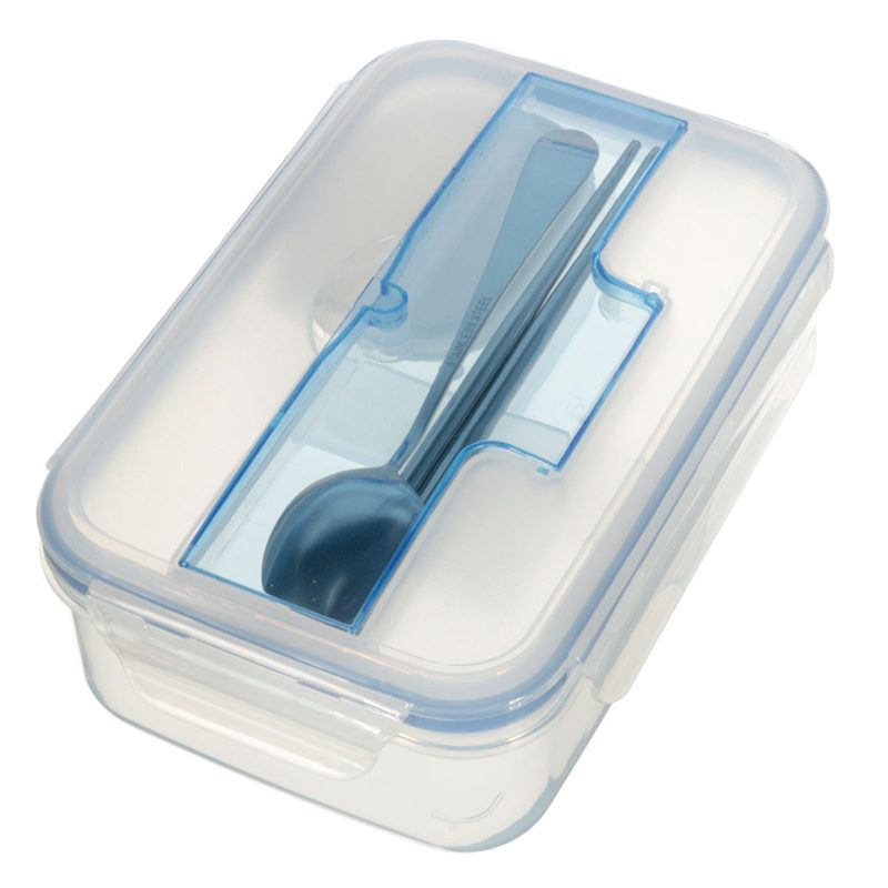 selling modern ecofriendly outdoor portable microwave lunch box with soup bowl chopsticks spoon food containers 1000ml
