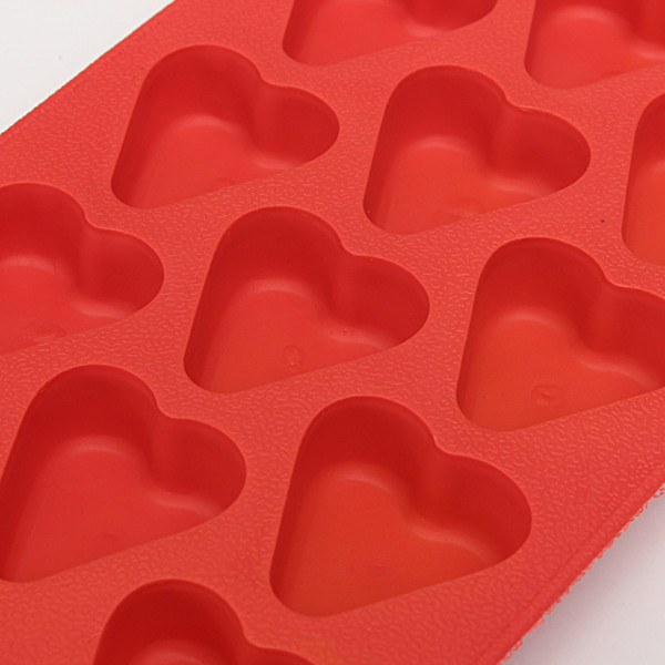 silicone ice mold mould cube tray for cake chocolate ice cream party wedding drink heart shape excellent quality