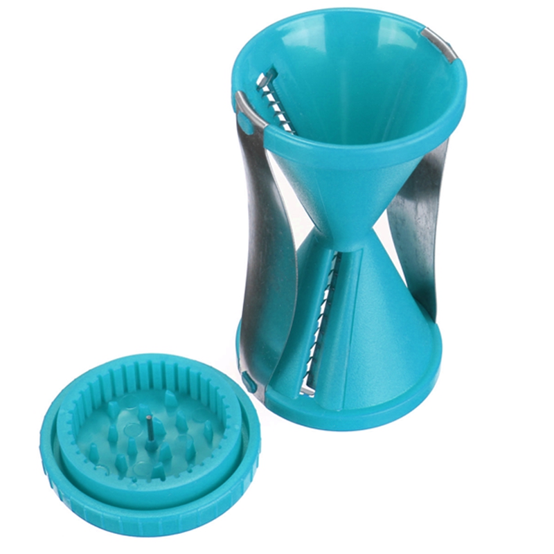 stainless steel plastic shred spiral slicer vegetable fruit cutter julienne grater carrot twister gadgets kitchen tool