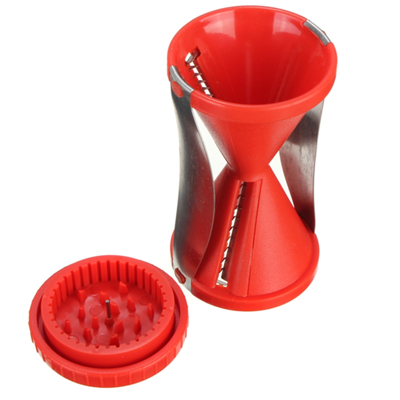 stainless steel plastic shred spiral slicer vegetable fruit cutter julienne grater carrot twister gadgets kitchen tool