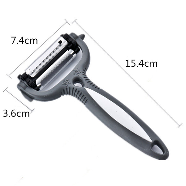 top durable stainless steel multifunction vegetable fruit julienn slicer cutter rotating peeler for kitchen tools